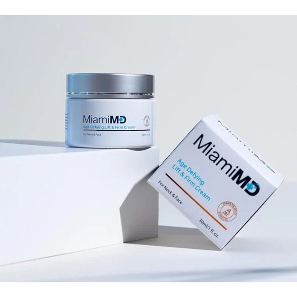 Authentic - Miami MD Age Defying Lift & Firm Cream For Neck & Face 50ml/1.7oz